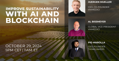Improve Sustainability with AI and Blockchain