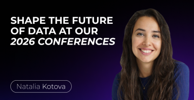 Explore the Future of Data at Our 2026 Conferences